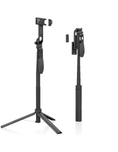 Palo para selfie + trípode aisens ss01st-299/ negro