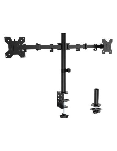 Soporte para 2 monitores aisens dt32tsr-279/ hasta 10kg