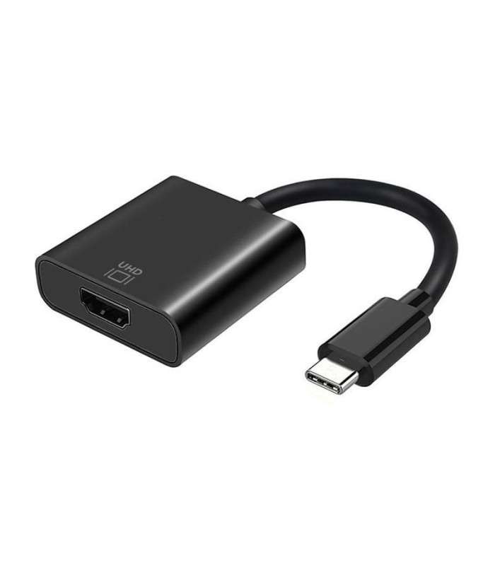 Conversor hdmi 4k 60hz aisens a109-0344/ hdmi hembra - usb tipo-c macho/ 15cm/ negro