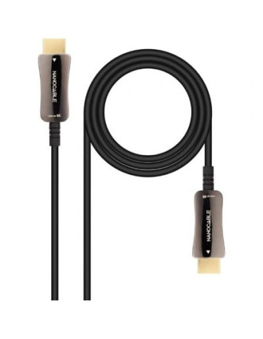 Cable hdmi 2.1 aoc 8k nanocable 10.15.2115/ hdmi macho - hdmi macho/ 15m/ negro