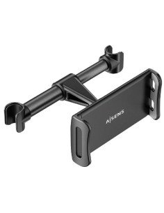 Soporte de coche para smartphone/tablet aisens msc1p-107/ negro