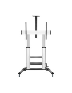Soporte de suelo inclinable con ruedas y manivela aisens ft100te-125 para tv 60-100'/ hasta 100kg