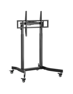 Soporte de suelo motorizado con ruedas aisens ftf100e-271 para tv de 55-100'/ hasta 120kg