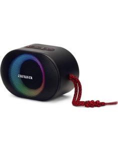 Altavoz con bluetooth aiwa bst-330rd/ 10w/ 1.0/ rojo