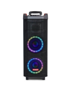 Altavoz portable con bluetooth aiwa fire kbtus-608mkii/ 600w/ 2.0