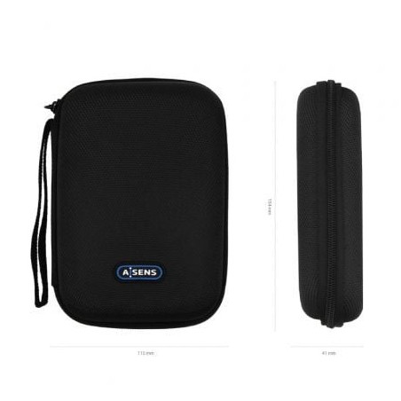 Funda para disco externo de 2.5' aisens asbg-003-bk/ negra