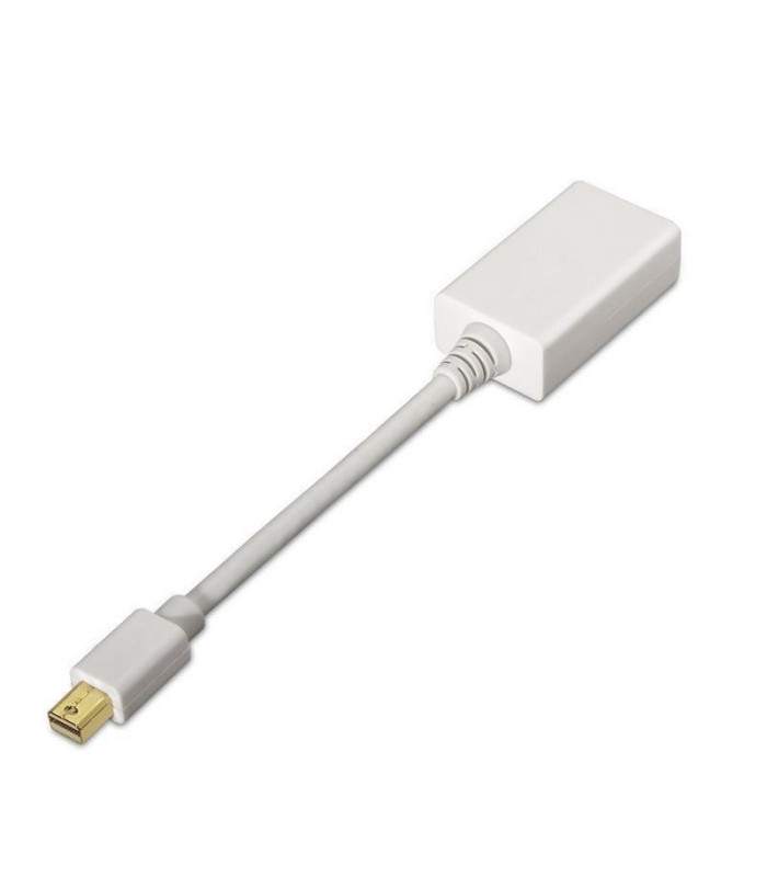 Conversor aisens a125-0138/ mini displayport macho - hdmi hembra/ 15cm/ blanco