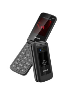 Teléfono móvil aiwa fp-30-4g bk para personas mayores/ negro