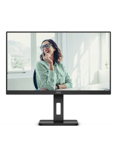 Monitor profesional aoc q27p3cv 27'/ qhd/ multimedia/ regulable en altura/ negro