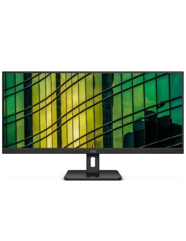 Monitor profesional ultrapanorámico aoc u34e2m 34'/ wqhd/ negro