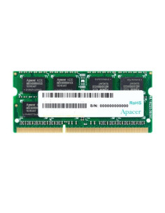 Memoria ram apacer 4gb/ ddr3/ 1600mhz/ 1.5v/ cl11/ sodimm
