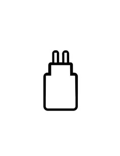 Adaptador de corriente apple muvv3zm/a conector usb-c 20w