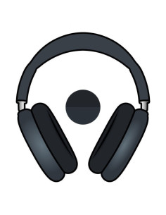 Auriculares bluetooth apple airpods max usb-c/ medianoche