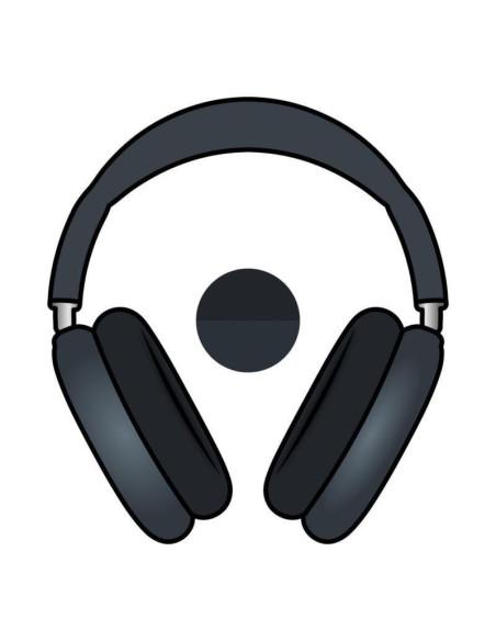 Auriculares bluetooth apple airpods max usb-c/ medianoche