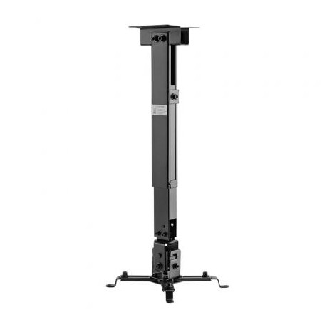 Soporte de techo/ pared para proyector aisens cwp01tse-047/ inclinable/ extensible/ hasta 20kg