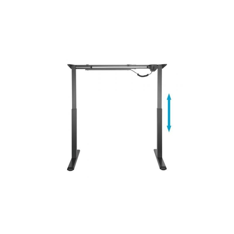 Soporte de escritorio motorizado aisens df01b-079/ hasta 80kg