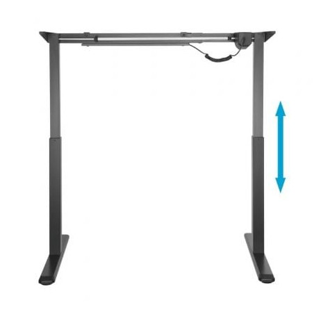 Soporte de escritorio motorizado aisens df01b-079/ hasta 80kg