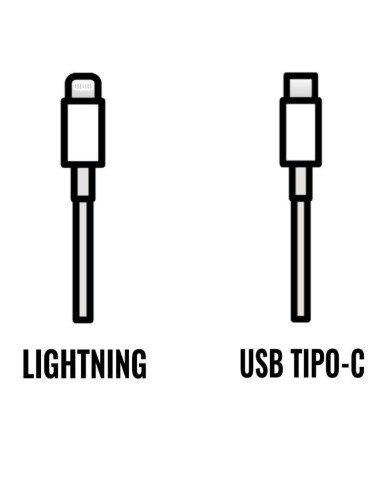 Cable apple usb-c a lightning/ 2m