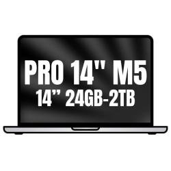 Apple Macbook Pro 14'/ M5 Pro 18-Core CPU/ 24GB/ 2TB SSD/ 20-Core GPU/ Plata
