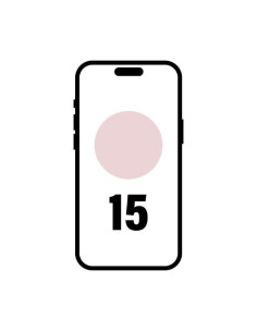 Smartphone apple iphone 15 128gb/ 6.1'/ 5g/ rosa