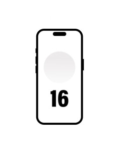 Smartphone apple iphone 16 256gb/ 6.1'/ 5g/ blanco