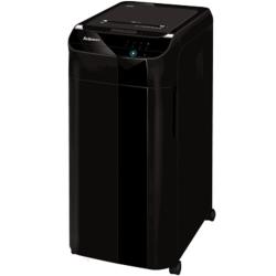 Destructora Fellowes AutoMax 450C/ Corte en Partículas de 4 x 38mm/ Negra