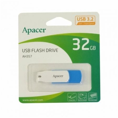 Pendrive 32gb apacer ah357 usb 3.2