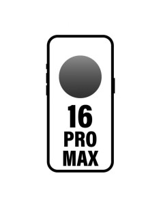Smartphone apple iphone 16 pro max 512gb/ 6.9'/ 5g/ titanio negro