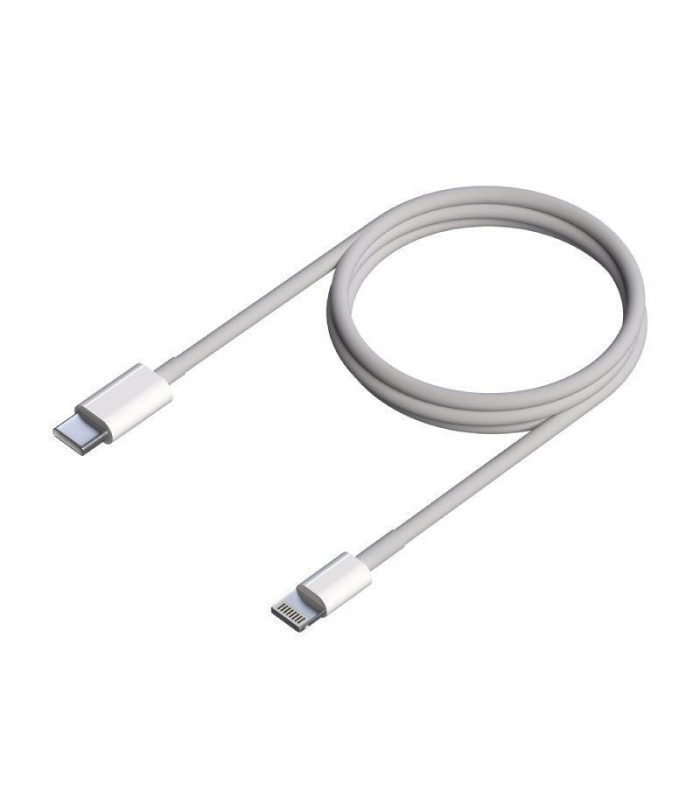 Cable usb 2.0 tipo-c lightning aisens a102-0543/ usb tipo-c macho - lightning macho/ 50cm/ blanco