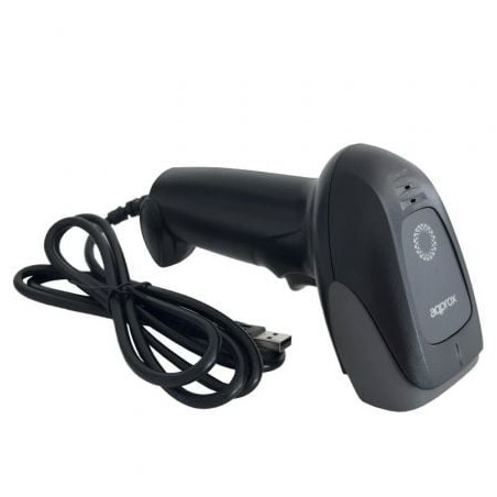 Lector de código de barras 1d approx appls11as/ usb/ incluye soporte