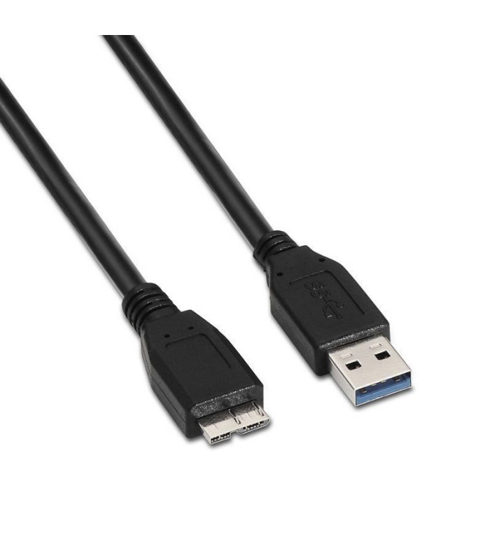 Cable usb 3.0 aisens a105-0044/ usb macho - microusb macho/ 5gbps/ 2m/ negro
