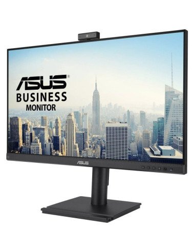 Monitor profesional asus be249qfk 24'/ full hd/ webcam/ negro