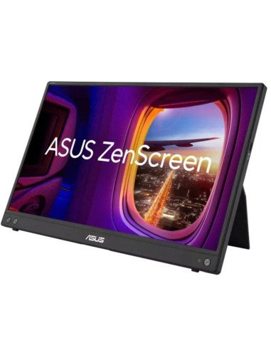 Monitor portátil asus zenscreen mb16ahv 15.6'/ full hd/ negro