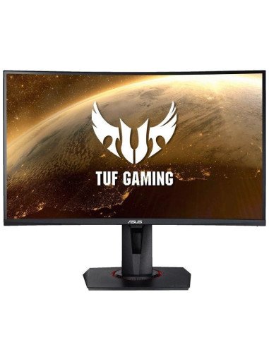 Monitor gaming curvo asus vg27vq 27'/ full hd/ 1ms/ 165hz/ va/ multimedia/ regulable en altura/ negro