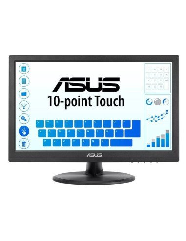 Monitor profesional táctil asus vt168hr 15.6'/ wxga/ negro