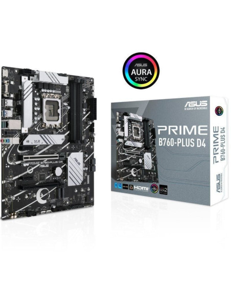 Placa base asus prime b760-plus d4 socket 1700