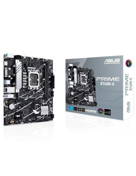 Placa base asus prime b760m-k socket 1700/ micro atx