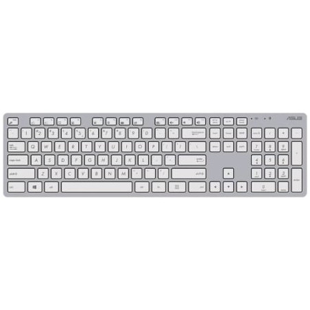 Teclado y ratón inalámbricos asus w5000 wireless/ blanco