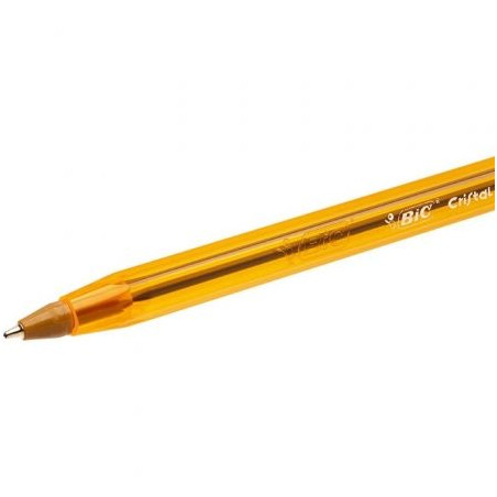 Bolígrafos de tinta de aceite bic cristal fine 516356/ 10 unidades/ colores surtidos