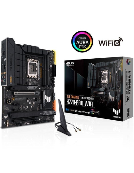 Placa base asus tuf gaming h770-pro (wi-fi) socket 1700