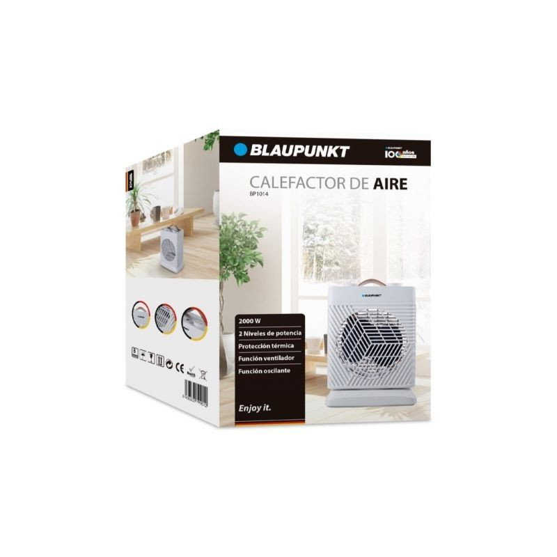 Calefactor blaupunkt bp1014/ 2000w