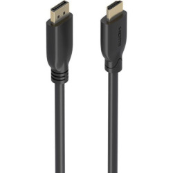 Cable conversor aisens a125-0921/ displayport macho - hdmi 4k macho/ 7m/ negro