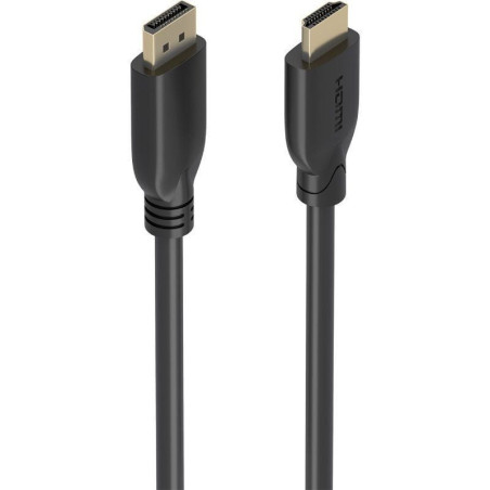 Cable conversor aisens a125-0921/ displayport macho - hdmi 4k macho/ 7m/ negro