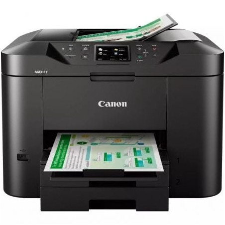 Multifunción canon maxify mb2750 wifi/ fax/ dúplex/ negra
