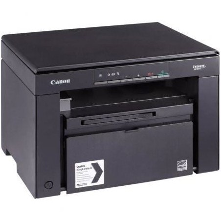 Multifunción láser monocromo canon i-sensys mf3010/ negra