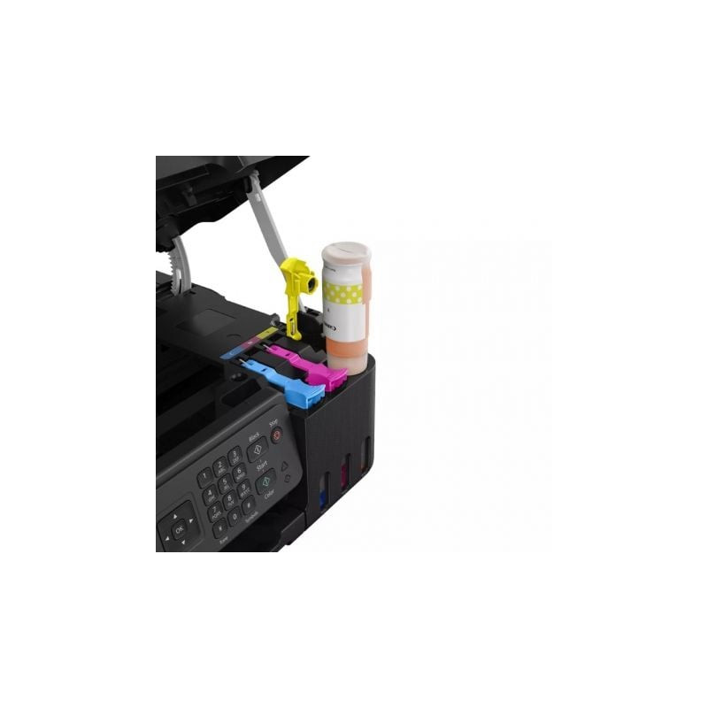Multifunción recargable canon pixma g4570 megatank/ wifi/ fax/ negra