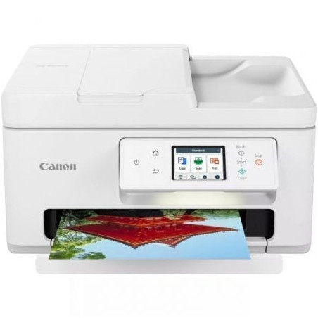 Multifunción fotográfica canon pixma ts7750i wifi/ dúplex/ blanca