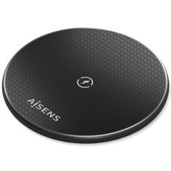 Base de carga Inalámbrica Aisens ASCH-15W1WC058-BK 15W/ Negro