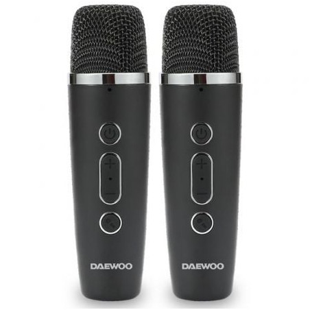 Altavoz con bluetooth daewoo karaoke dw3008/ 15w/ 1.0