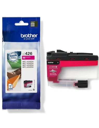 Cartucho de tinta original brother lc426m/ magenta